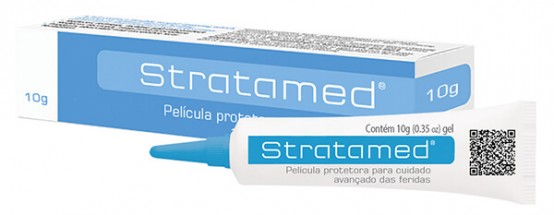 Stratamed Gel de Silicone Tratamento de Feridas e Pele Comprometida